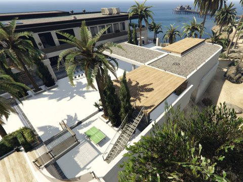 Malibu Mansion Dock and heliport [Add-On] [YMAP / Mapbuilder] 1.0