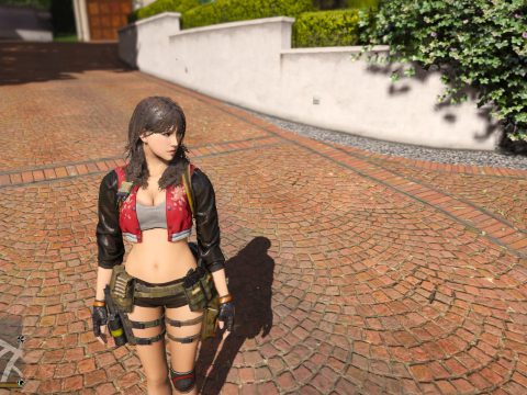 Miya (Red/Blue/black) Sudden Attack 2 | [Add-On / Replace PED] 1.2