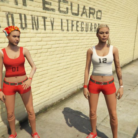 New Baywatch Girls – GTA 5 mod