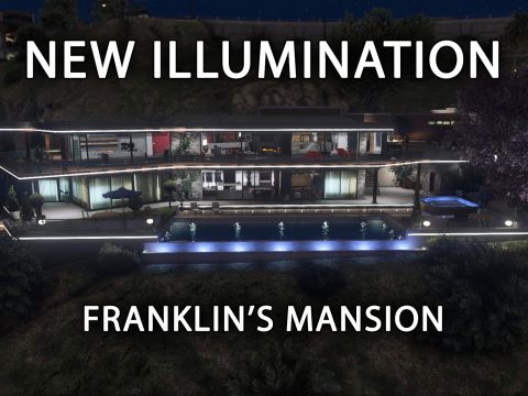 New Illumination and Garden for Franklin Mansion [Add-on | Menyoo] 1.0