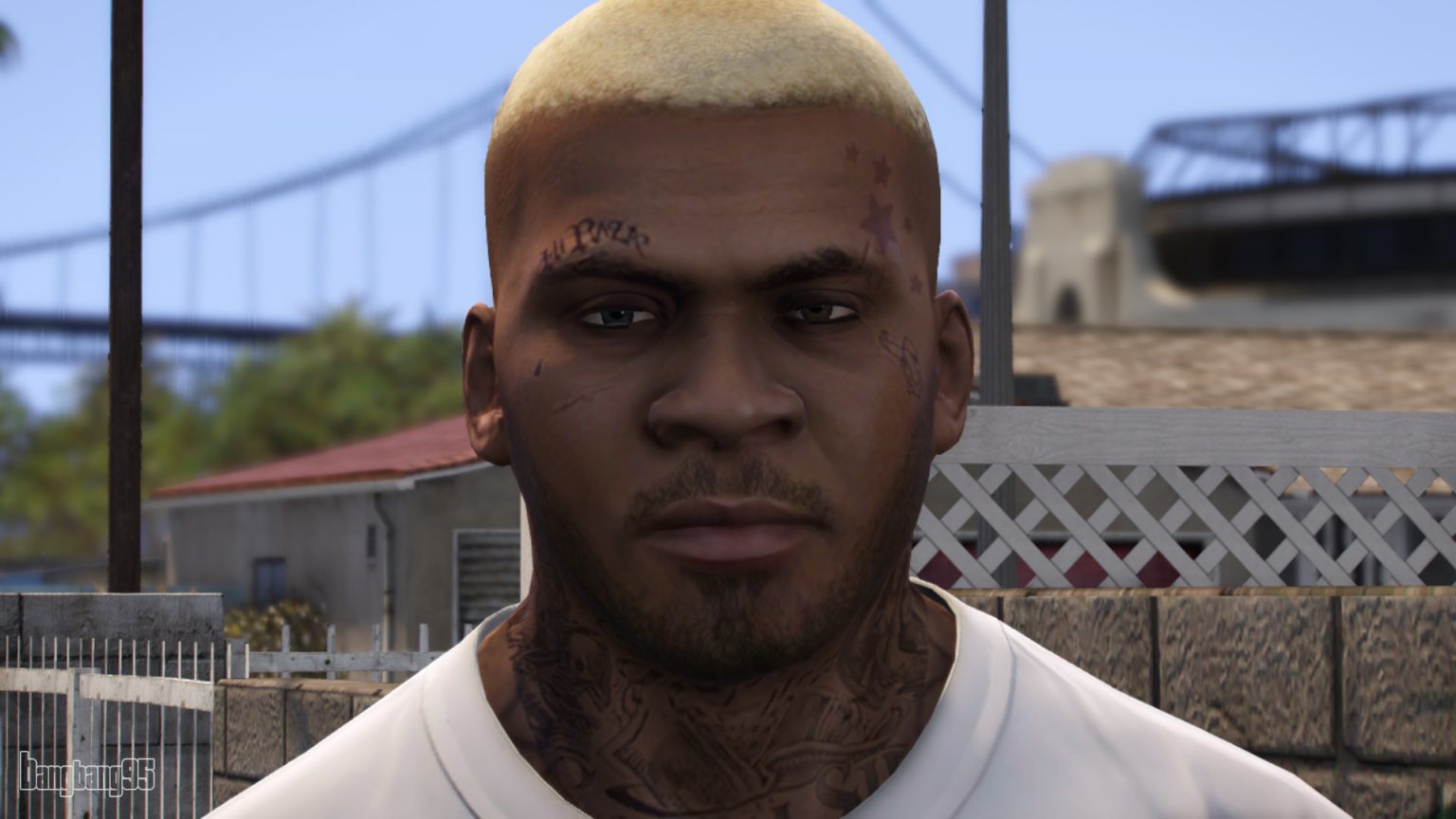 New Improved Face Franklin 30 Gta 5 Mod