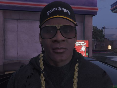 Palm Angels Flame Cap For Franklin 1.0