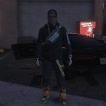 Palm Angels Flame Pants For Franklin 1.0