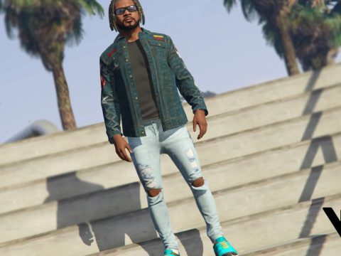 Skinny Ripped Denim Jeans (ALPHA) 1.1