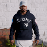 Supreme x NY Yankee's - Pullover hoodie 2.0