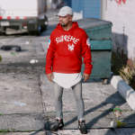 Supreme x NY Yankee's - Pullover hoodie 2.0