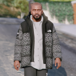Supreme x TNF - Nuptse Jacket Pack