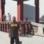 Thrasher Flame Logo T-Shirt for Franklin 1.0