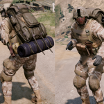 [Combined Setup] US Marine Desert MARPAT Outfits for Franklin, Trevor and Michael