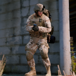 [Combined Setup] US Marine Desert MARPAT Outfits for Franklin, Trevor and Michael
