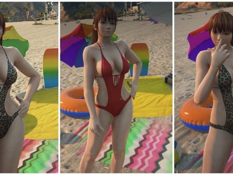 Kasumi swimsuit (addon or replace) 1.0