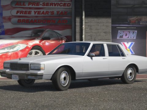 1990 Chevrolet Caprice Civilian Sedan [Replace] 1.0