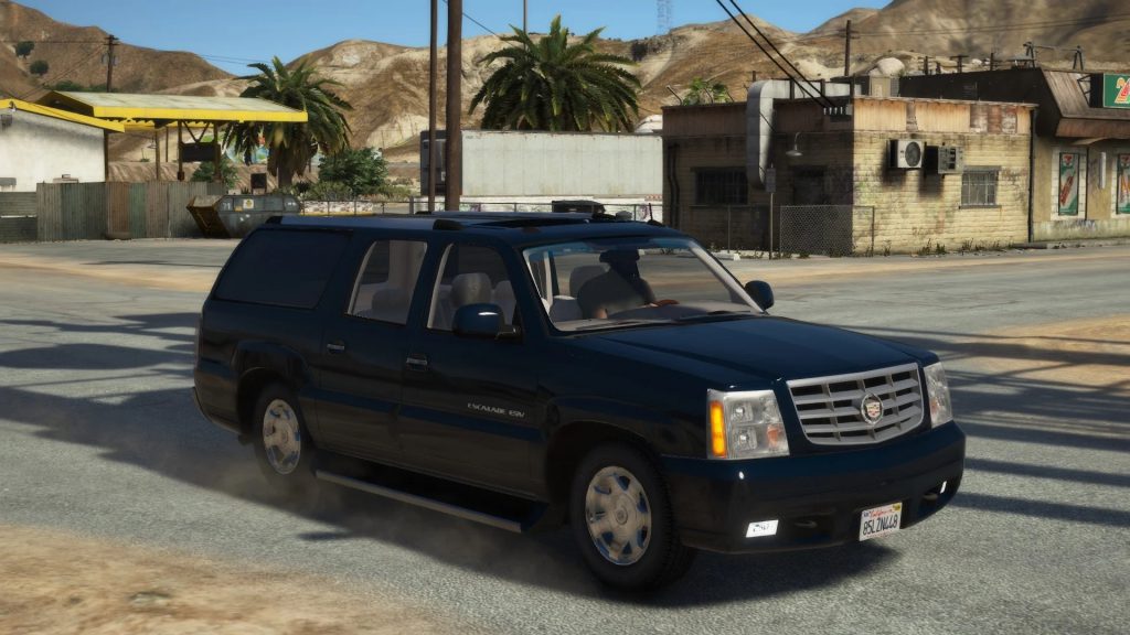 2002 Cadillac Escalade ESV [Add-On] 1.0 – GTA 5 mod