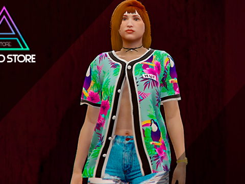 Baseball Jersey for MP Female 1.0