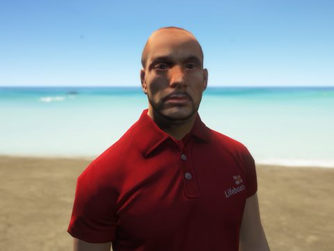 British Royal National Lifeboat Institute Ped Skin 1.0