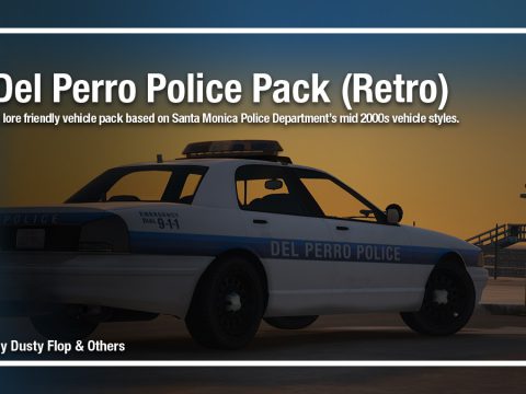 Del Perro Police Pack (Retro Edition) [Add-on] 1.0