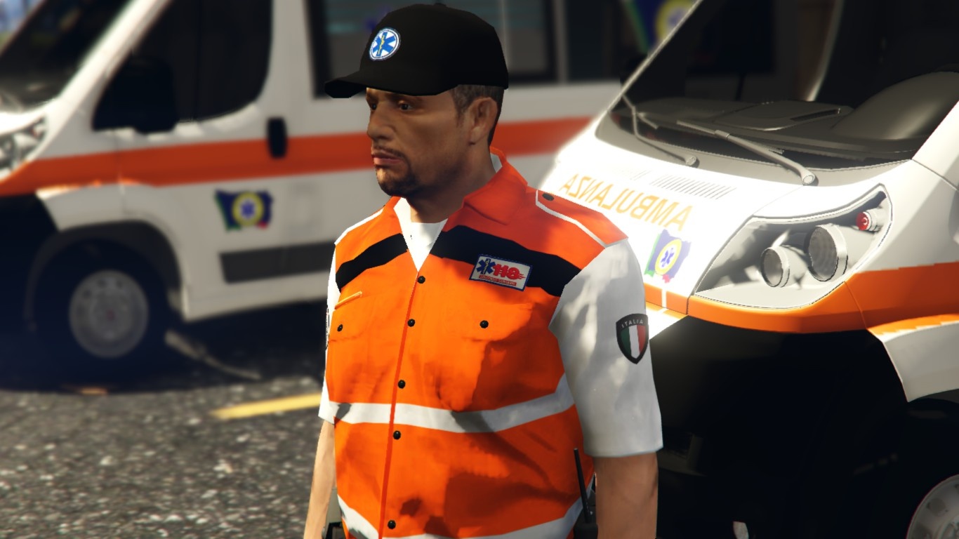 Paramedic gta 5 mod фото 25