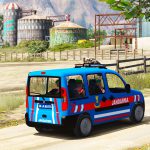 Doblo Multi Jet 2008 Turkish Gendarmerie [ELS] v1