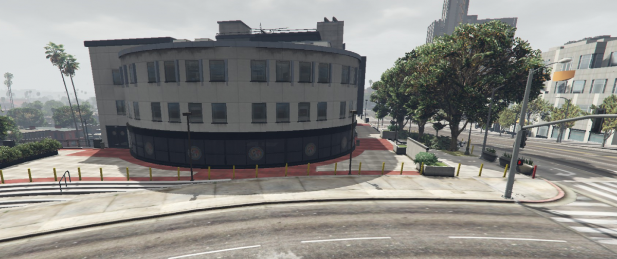 Exterior Of Vespucci Police Station YMAP FiveM 1 0 GTA 5 Mod