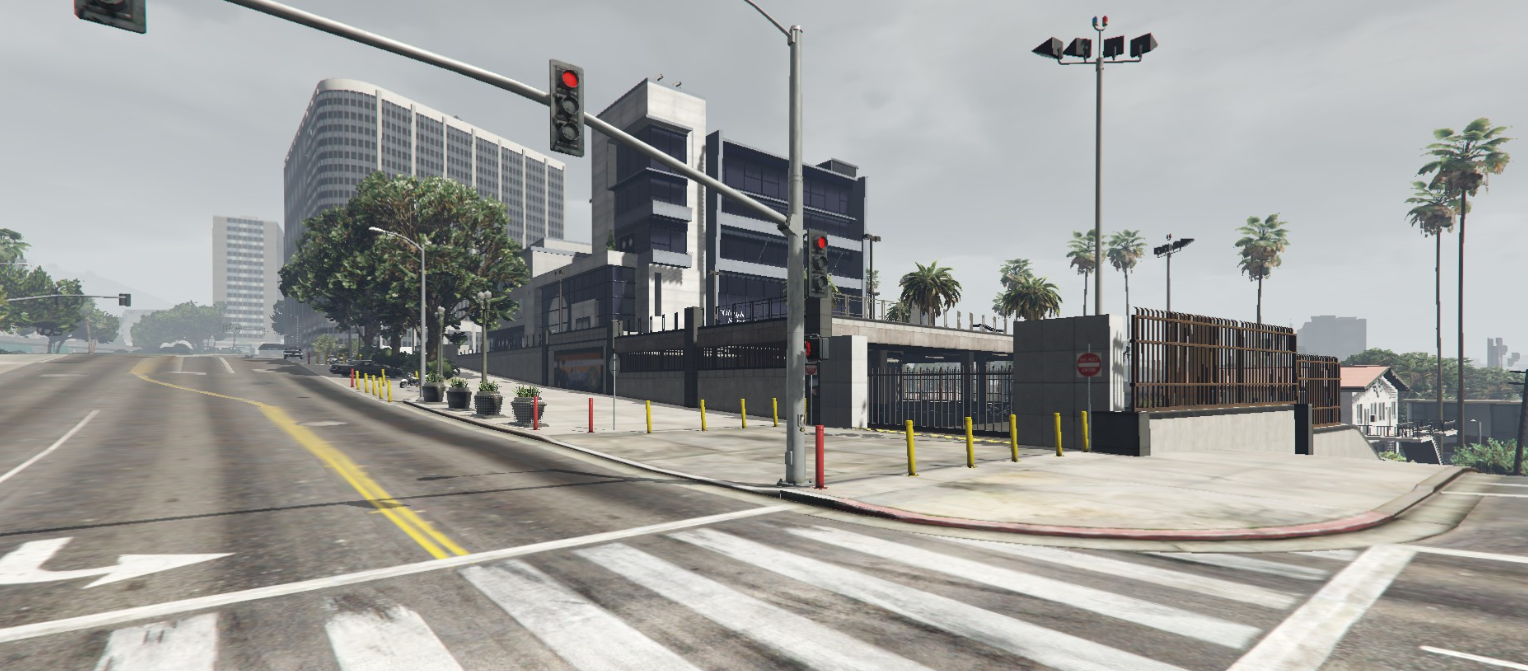 Exterior Of Vespucci Police Station3 