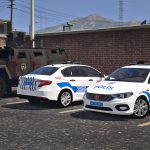 FIAT Egea turkish police car [Replace][ELS] v2