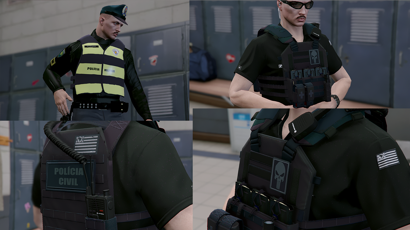 Police uniform for gta 5 фото 50