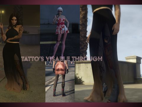 Ourstory's Full Length Fish Net Tights For MP Female SP + FiveM Ready 1.0.1