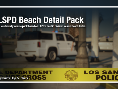 LSPD Beach Detail Pack [Add-on] 1.0