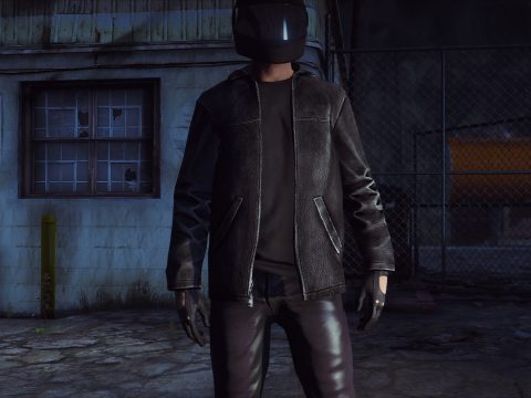 [MP Male] Leather Jacket 1.0