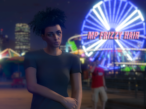 MP Female Frizzy Hair