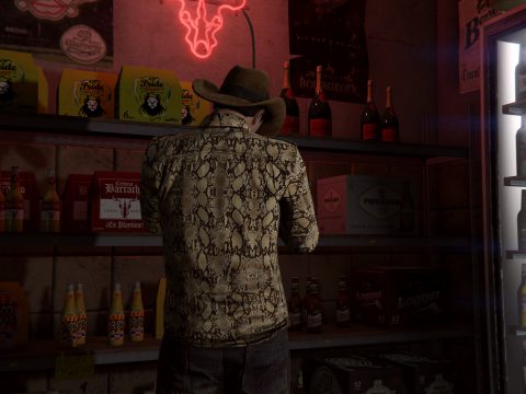 MP MALE Tuco's Snakeskin Button Up 1.1