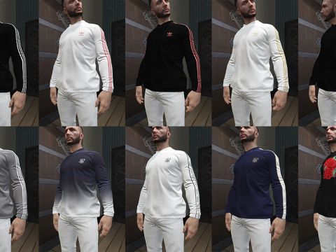 MP Male Adidas & SikSilk longsleeve / hoodie 1.0
