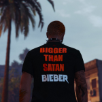 Marilyn Manson Shirt Pack For MP Male 1.0