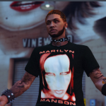 Marilyn Manson Shirt Pack For MP Male 1.0
