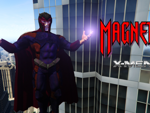 Master Of Magnet (Magneto) Retexture [Add-On Ped] 1.0