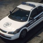 Mazda 323 (lantis) 1999 | An old Israeli police car | [ ELS - Add-on ] +Template 0.1