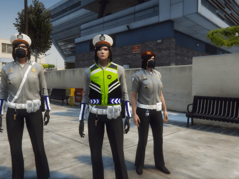 Pakaian POLWAN Indonesia [MP / Freemode] 1.0