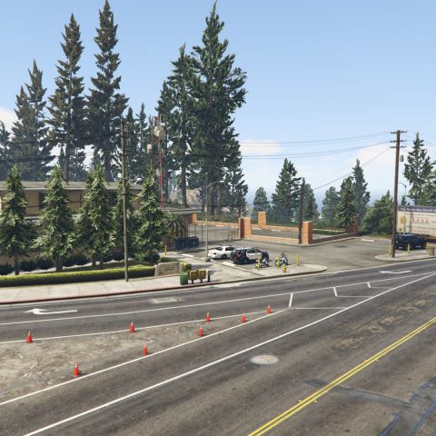 Paleto Bay Sheriff's portal 1.0 – GTA 5 mod