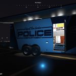 Peterbilt Mobile Command Center by Candimods add on/5M 1.02