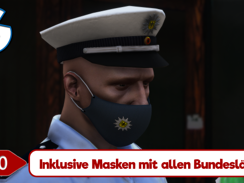 Polizei Mund- & Nasenschutz (Police mask) 1.0