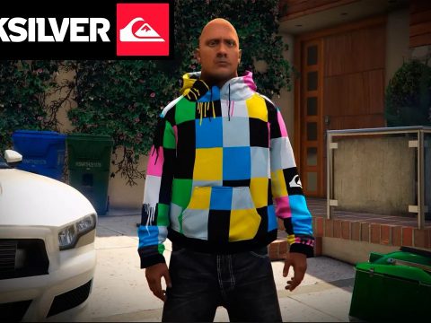 RUBIUSOMG QUIKSILVER SWEATER + STIVE MASK MINECRAFT 1.0
