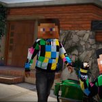 RUBIUSOMG QUIKSILVER SWEATER + STIVE MASK MINECRAFT 1.0