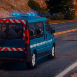 Renault Trafic 2013 Gendarmerie [ELS] | [REFLECTIF] 1