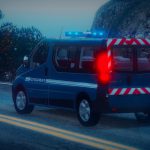 Renault Trafic 2013 Gendarmerie [ELS] | [REFLECTIF] 1