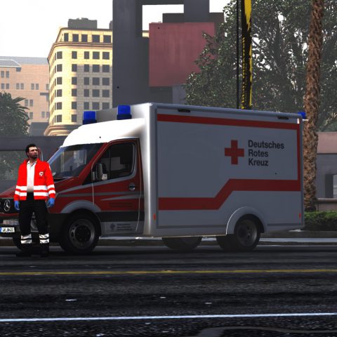 Rettungsdienst Uniform DRK | Deutsches Rotes Kreuz [EUP/SUP] 1.1 – GTA ...