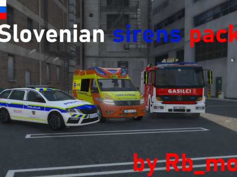 Slovenian sirens pack 1.0