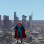 Superman costume for Male MP Ped
