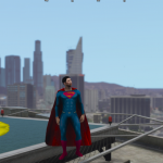 Superman costume for Male MP Ped