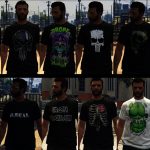 T-Shirt MP Male Texture T-Shirt MP Male Texture