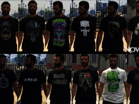 T-Shirt MP Male Texture